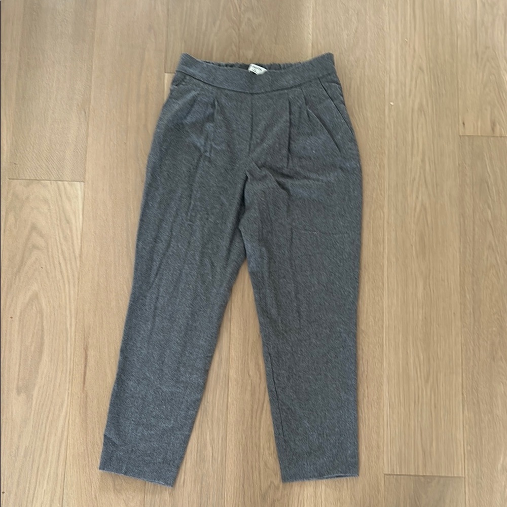 Gray Tailored Pants